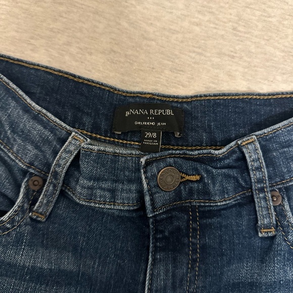 Banana Republic Indigo Straight Leg Jeans - Picture 2 of 3